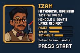 Custom Pixel Hero Icon
